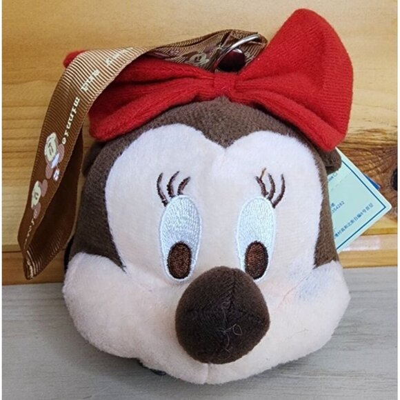 Japan Tokyo Disney Store Minnie Mouse Shopping Eco Bag Pouch - Picture 1 of 9